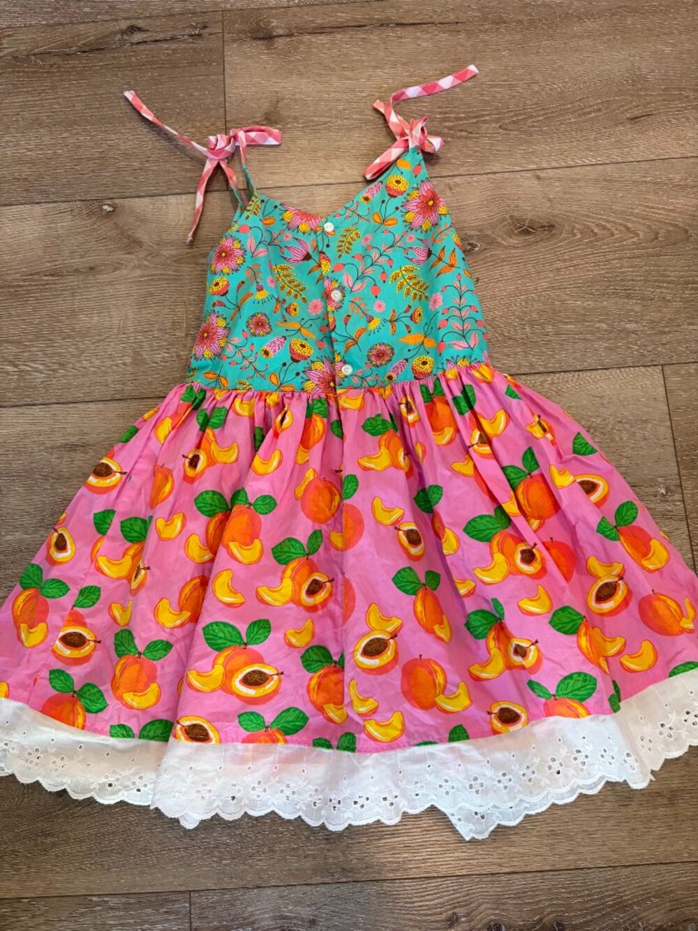 Eleanor Rose Peach Dress
